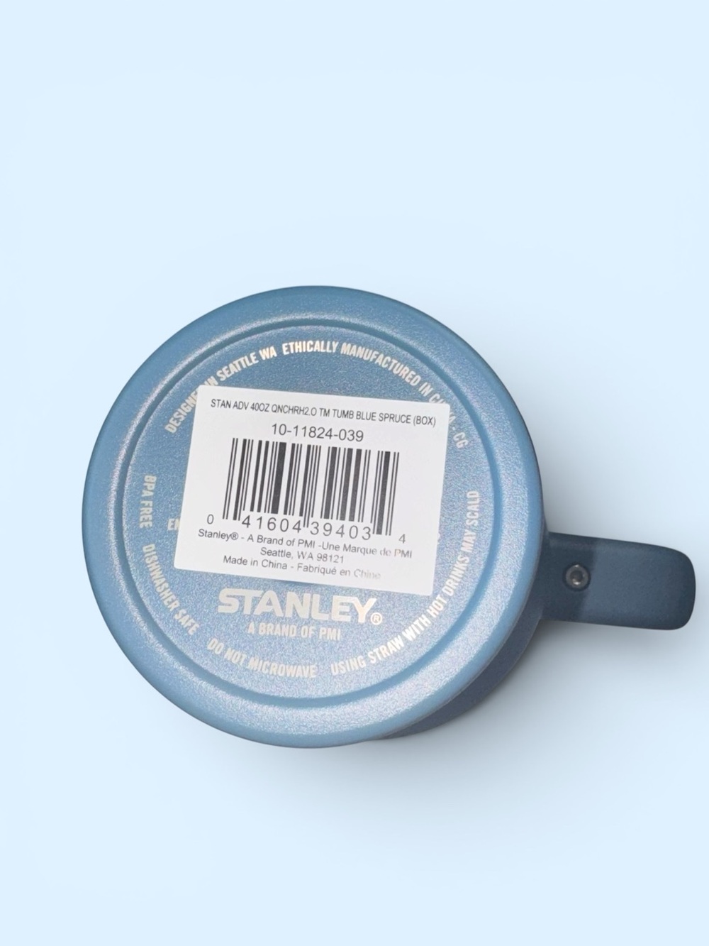 Stanley Quencher H2.0 40oz Blue Spruce Tumbler NWT + Silicone Boot - Picture 6 of 8